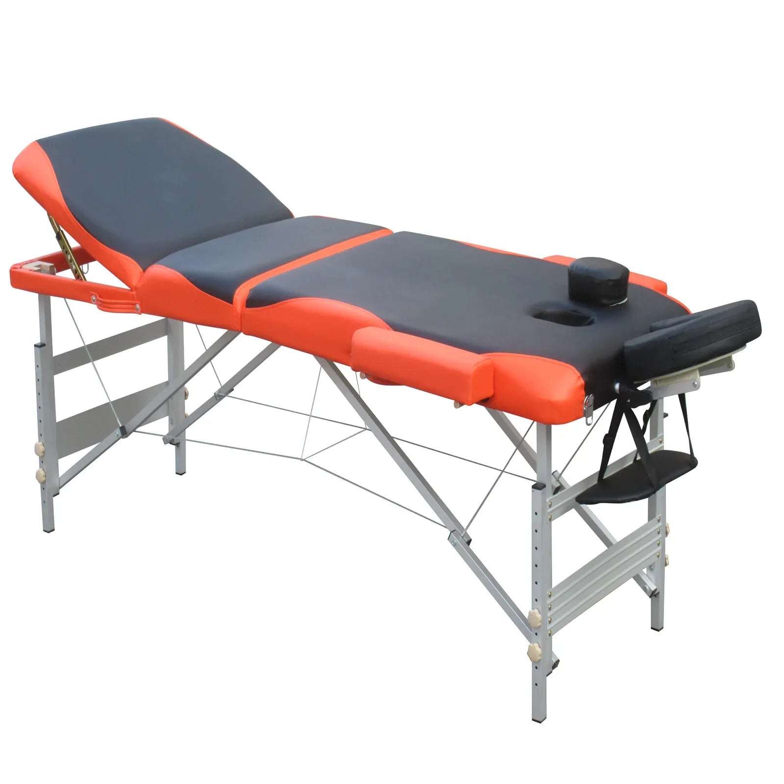 YES4HOMES 3 Fold 5 cm Thickness Foam Portable Aluminium Massage Table Massage Bed Beauty Therapy - Mekamart Australia
