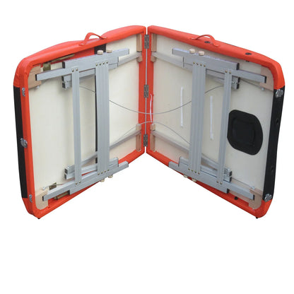 YES4HOMES 3 Fold 5 cm Thickness Foam Portable Aluminium Massage Table Massage Bed Beauty Therapy - Mekamart Australia