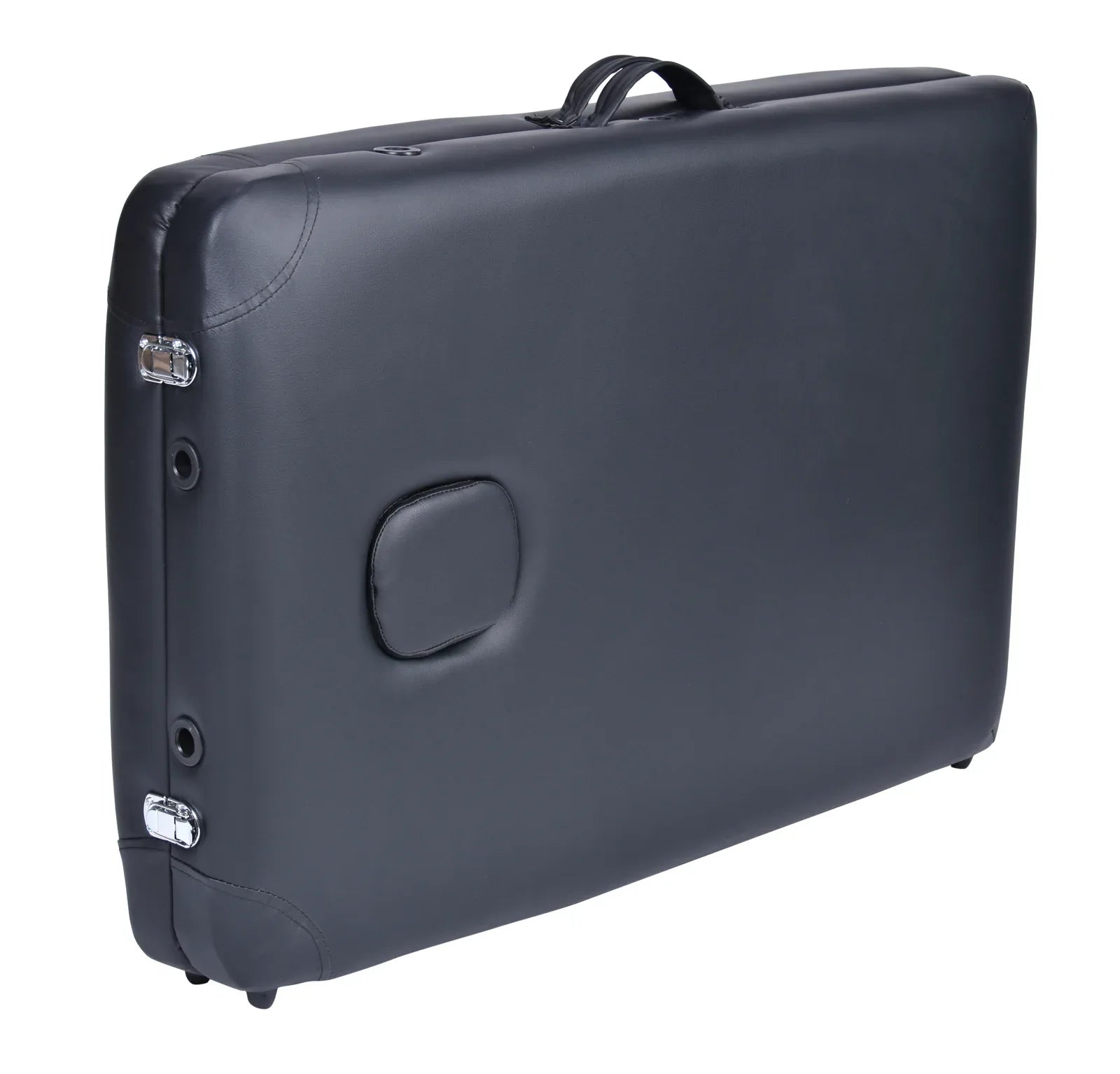 YES4HOMES 2 Fold Portable Aluminium Massage Table Massage Bed Beauty Therapy Black - Mekamart Australia