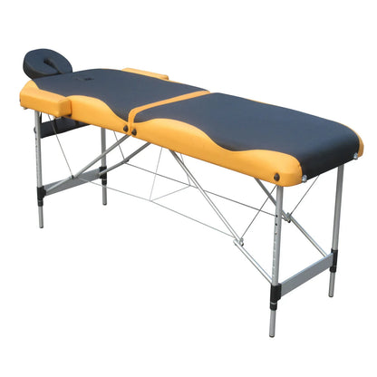 YES4HOMES 2 Fold Portable Aluminium Massage Table Massage Bed Beauty Therapy - Mekamart Australia