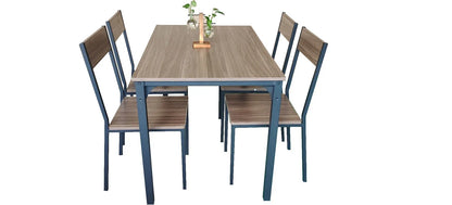 YES4HOMES 5 Piece Kitchen Dining Room Table and Chairs Set Furniture - Mekamart Australia