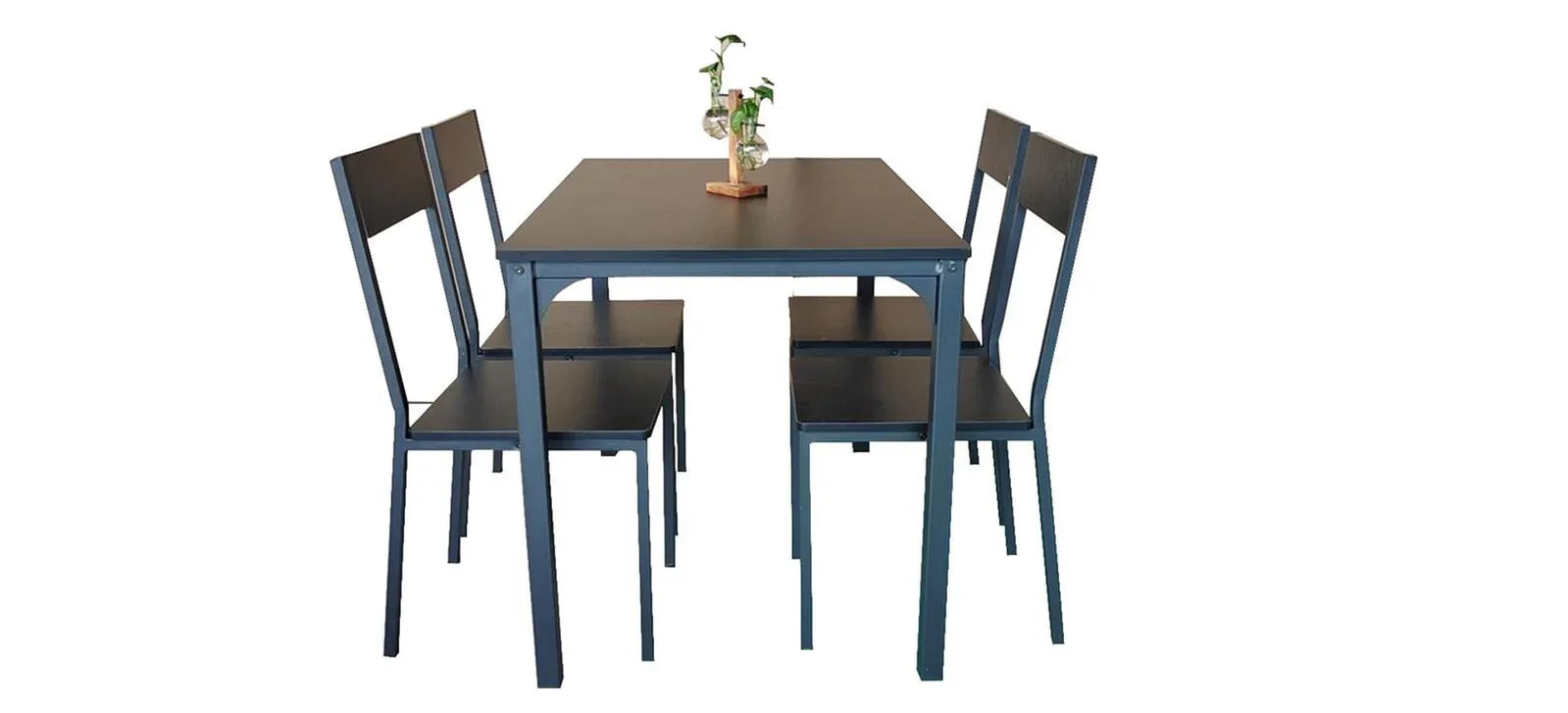 YES4HOMES 5 Piece Kitchen Dining Room Table and Chairs Set Furniture - Mekamart Australia
