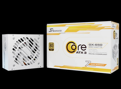 Seasonic CORE GX-650 White ATX 3.1 650W (SRP-CGX651-A5A32SF-WHITE)