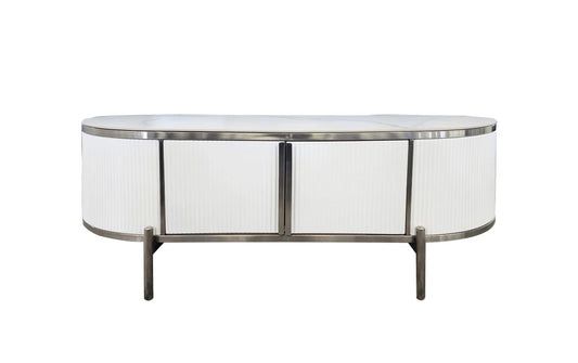 Kingsley Coffee Table - White - Mekamart Australia