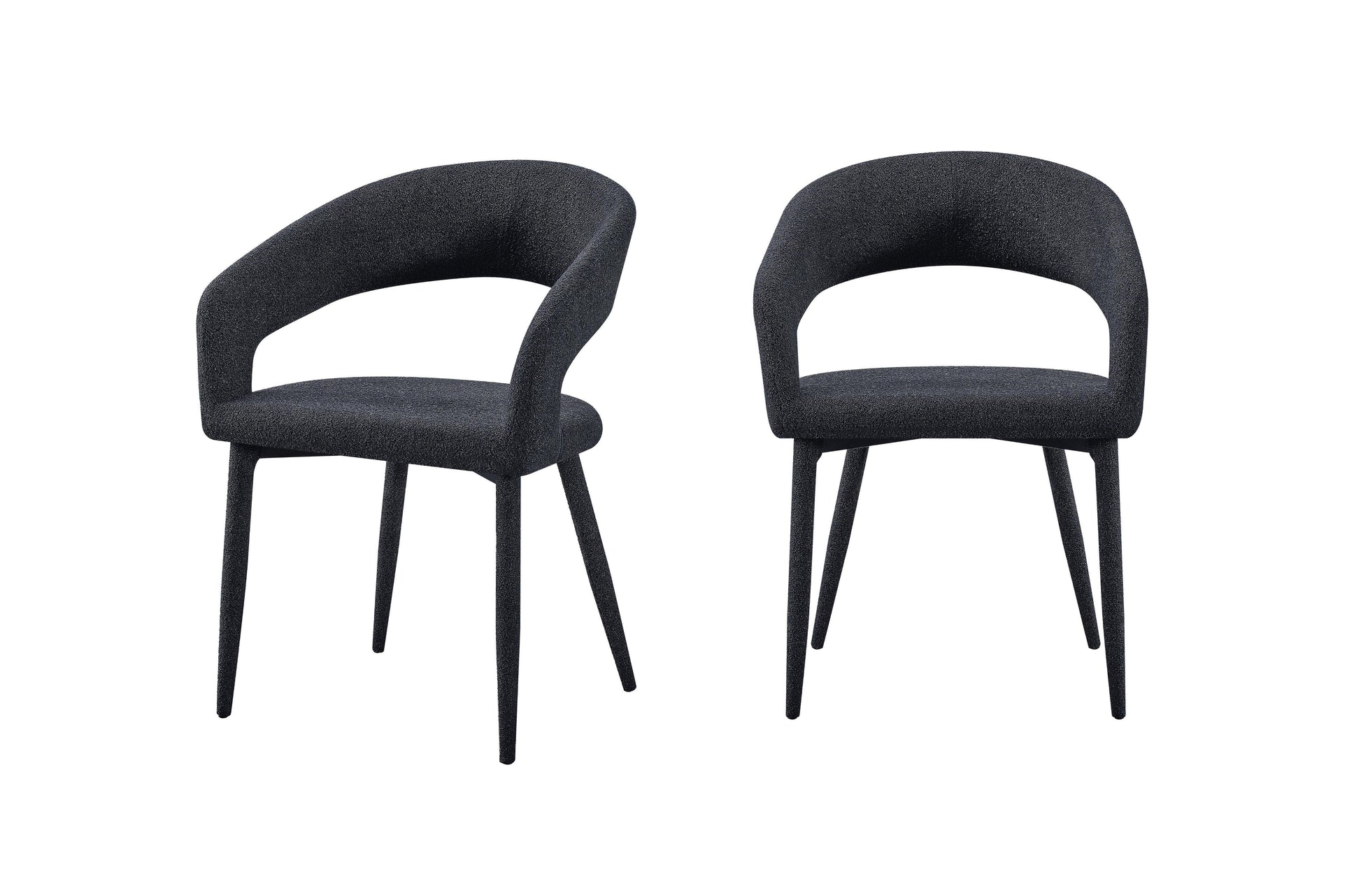 Marilyn Boucle Dining Chair -Set of 2 - Mekamart Australia