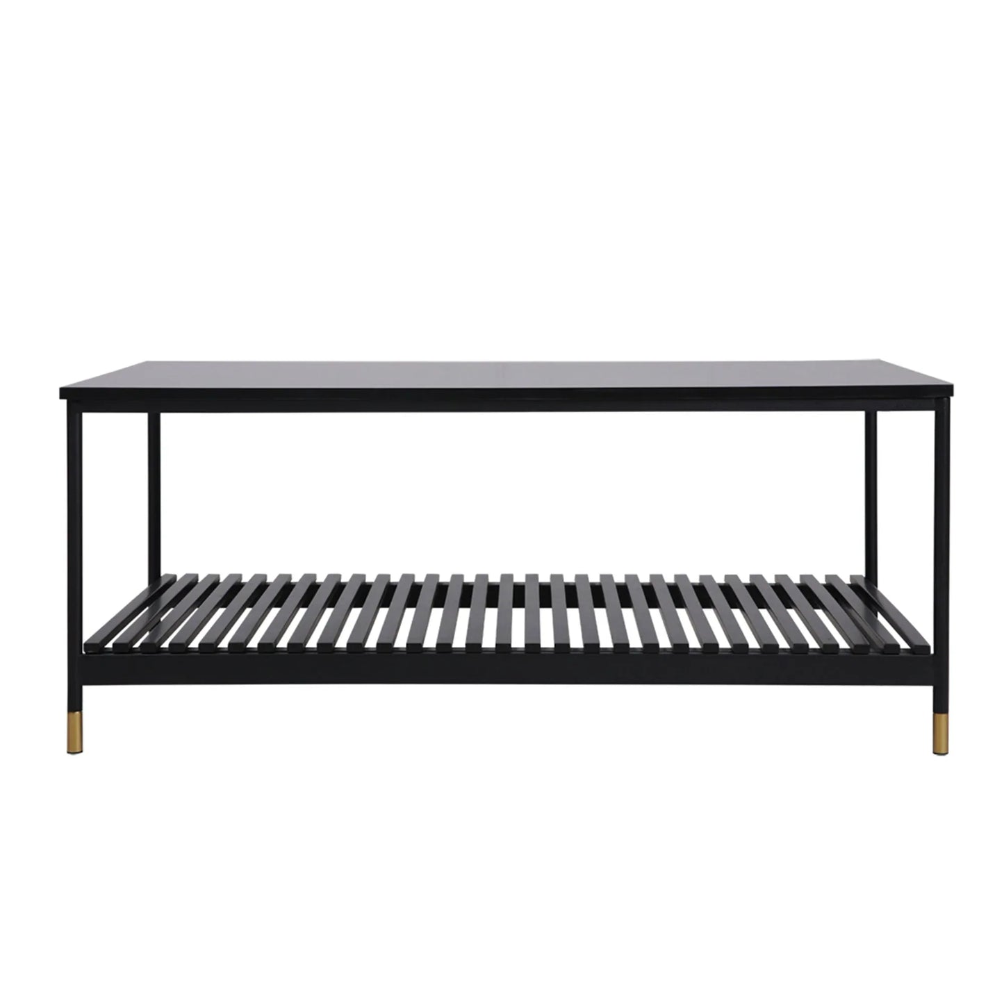 ALCONA Coffee Table In Matte Black - Mekamart Australia