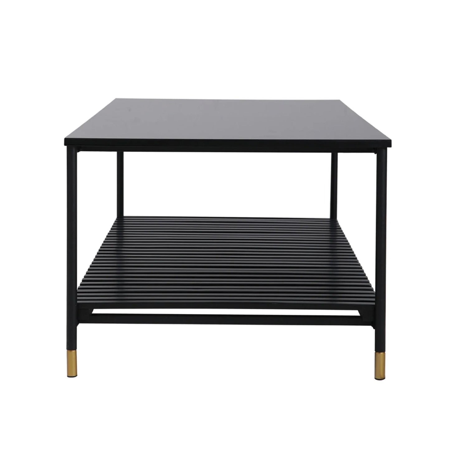 ALCONA Coffee Table In Matte Black - Mekamart Australia