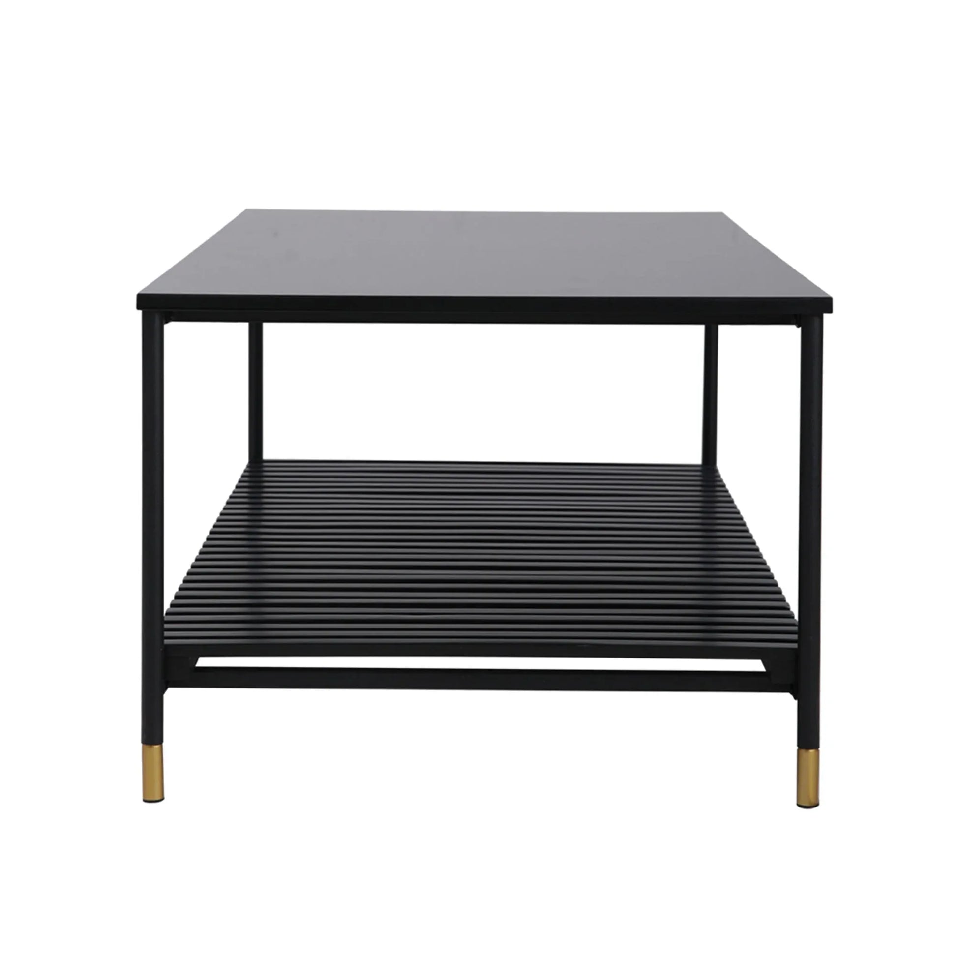 ALCONA Coffee Table In Matte Black - Mekamart Australia