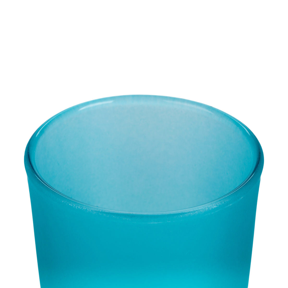 10 Pack Turquoise Frosted Glass Votive Tealight Candle Holders House Party Centerpiece Xmas Wedding Decor Glass Candlestick Party Decorations Bridal Baby Shower Event