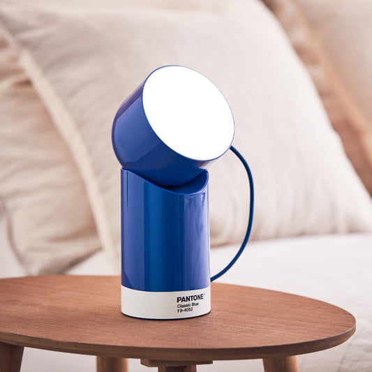 Lexon Orbe Portable Led Lamp With Moving Head PANTONE - Classic Blue