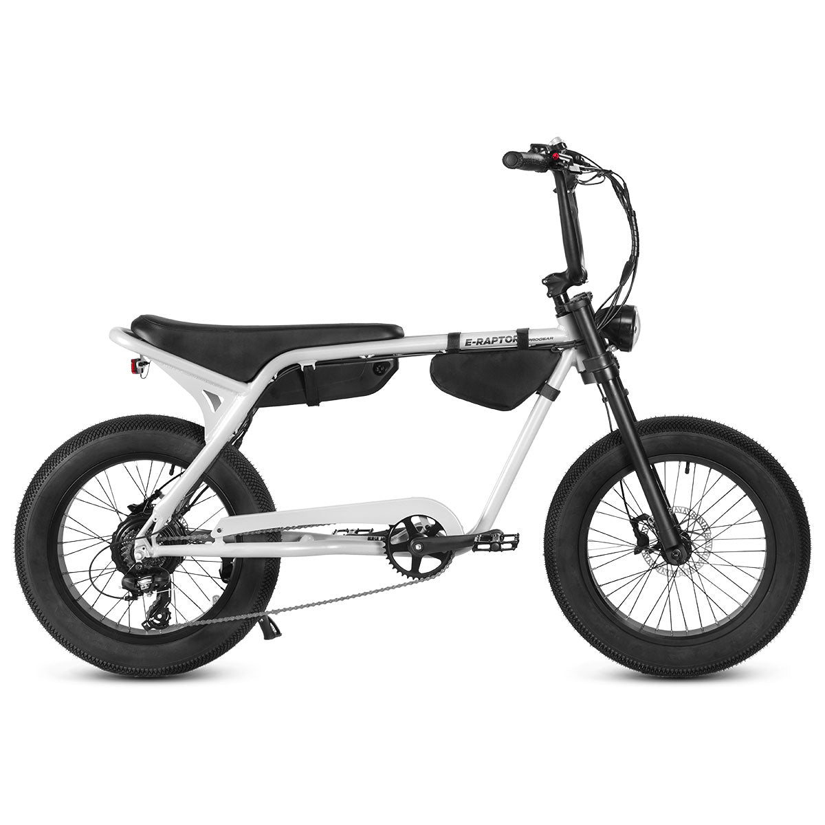 Progear E-Raptor 20" Electric Street Bike - Cool Grey + Throttle