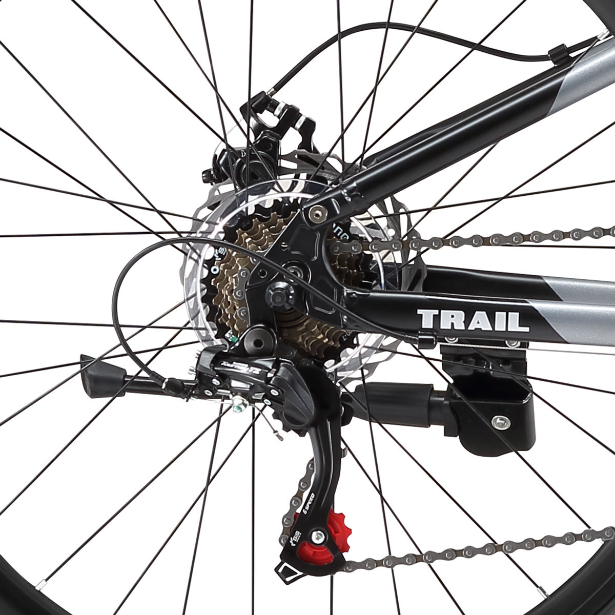 Progear Trail Dual Suspension MTB 26*17" Shadow
