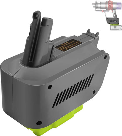 Hygieia Ryobi Converter - Ryobi ONE+ 18V To Dyson V10 Battery Converter / Adapter - Mekamart Australia