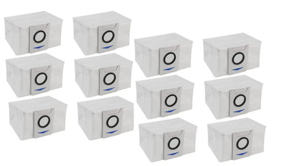 12 X Auto Empty Station Dust Bags For Ecovacs Deebot X1 Omni Series Robots - Mekamart Australia