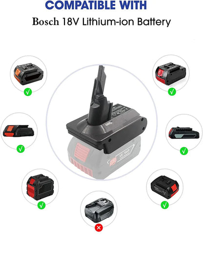 Bosch 18V To Dyson V7 & V8 Battery Converter / Adapter - Mekamart Australia