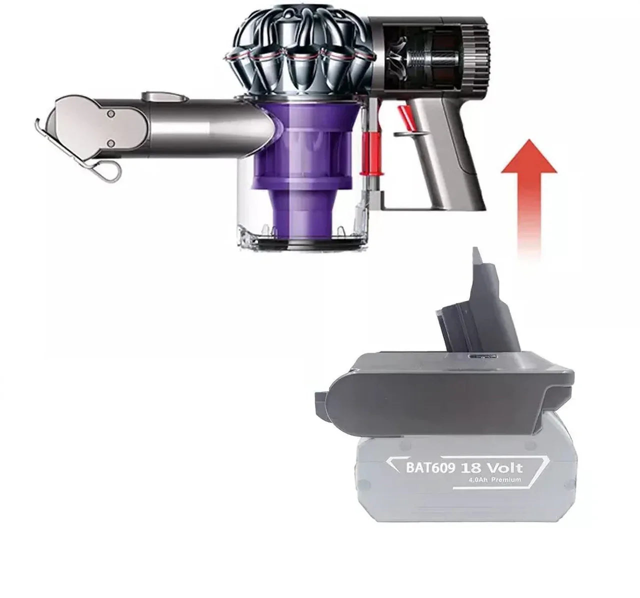 Bosch 18V To Dyson V7 & V8 Battery Converter / Adapter - Mekamart Australia