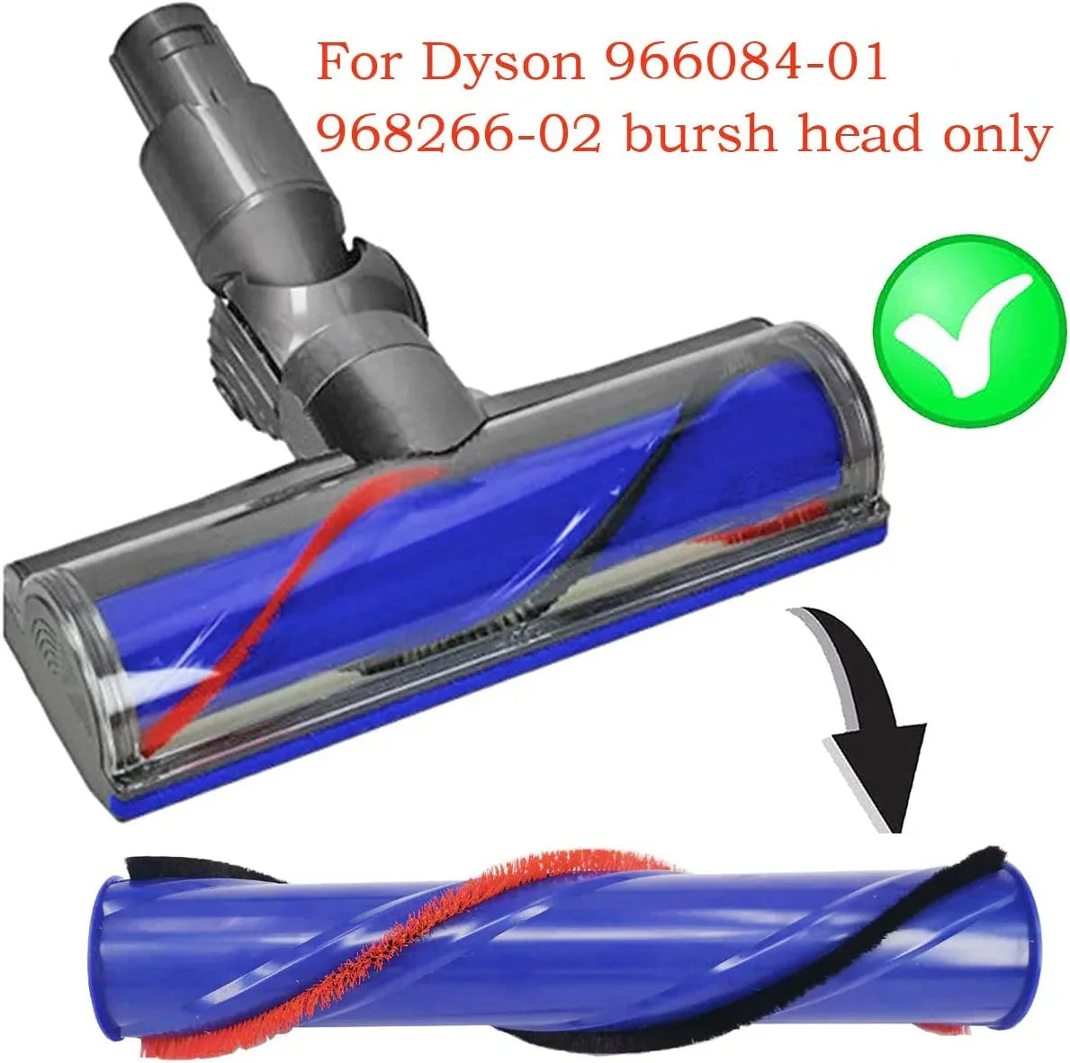 Roller brush for Dyson V6 Absolute, Motorhead, Animal Origin & Animal Extra - Mekamart Australia