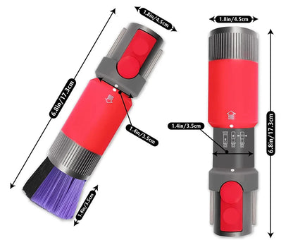 Scratch-Free, Self cleaning Dusting Brush for Dyson V7, V8, V10, V11, V12 & V15 - Mekamart Australia