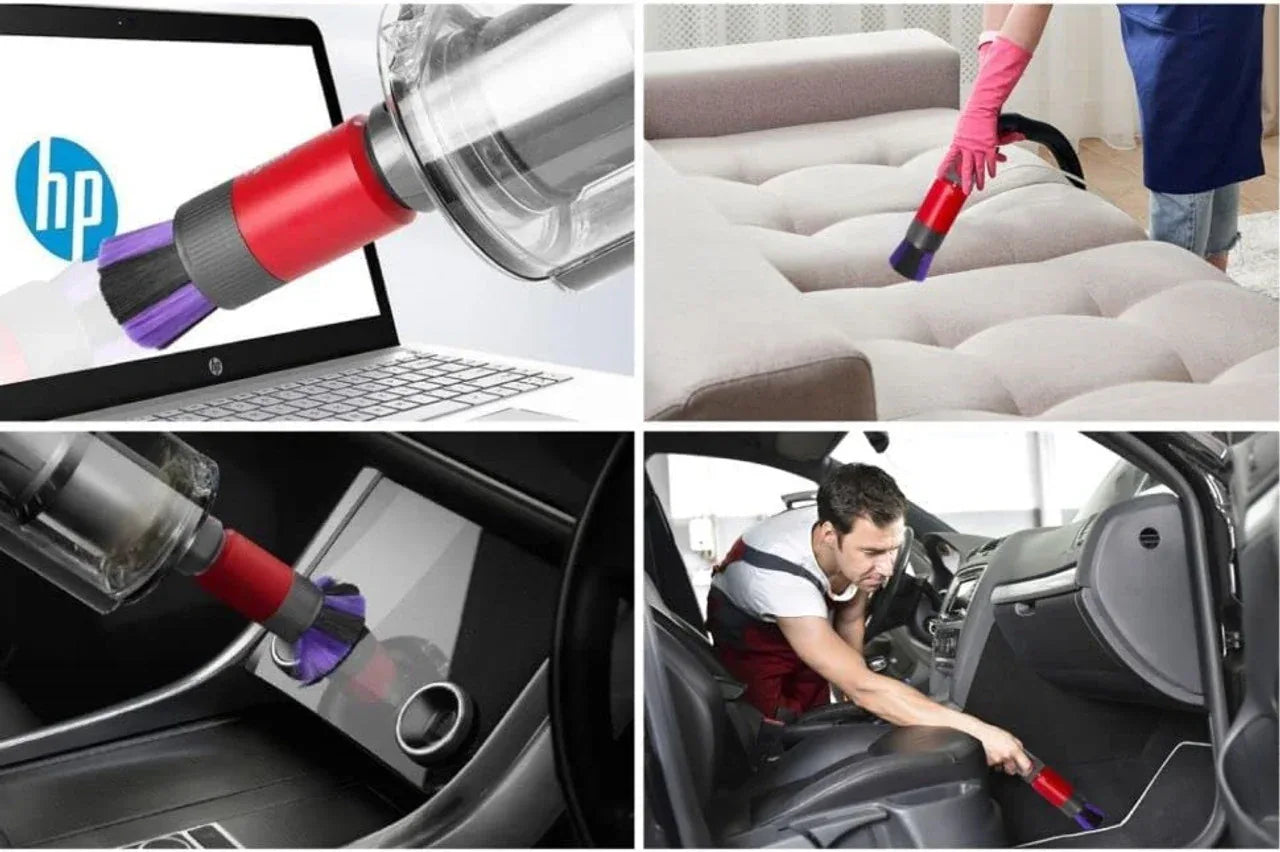 Scratch-Free, Self cleaning Dusting Brush for Dyson V7, V8, V10, V11, V12 & V15 - Mekamart Australia