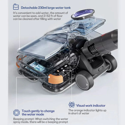 T6 Wet Dry Mop Head for Dyson V7, V8, V10, V11, V15 & GEN5 Vacuum Cleaners - Mekamart Australia