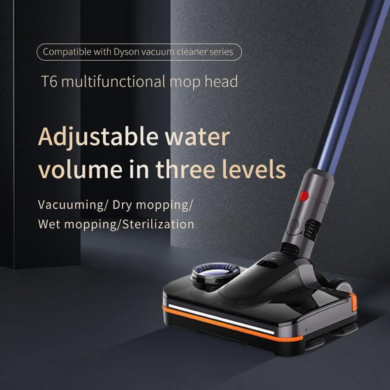 T6 Wet Dry Mop Head for Dyson V7, V8, V10, V11, V15 & GEN5 Vacuum Cleaners - Mekamart Australia