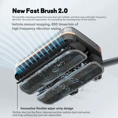 T6 Wet Dry Mop Head for Dyson V7, V8, V10, V11, V15 & GEN5 Vacuum Cleaners - Mekamart Australia