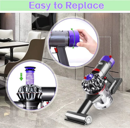 3 X Filter Kits for DYSON V7 (SV11, SV37) & V8 (SV10, SV25) Vacuum Cleaners - Mekamart Australia