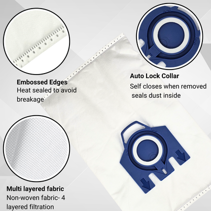 20 X Miele Vacuum Cleaner Bags, GN Type