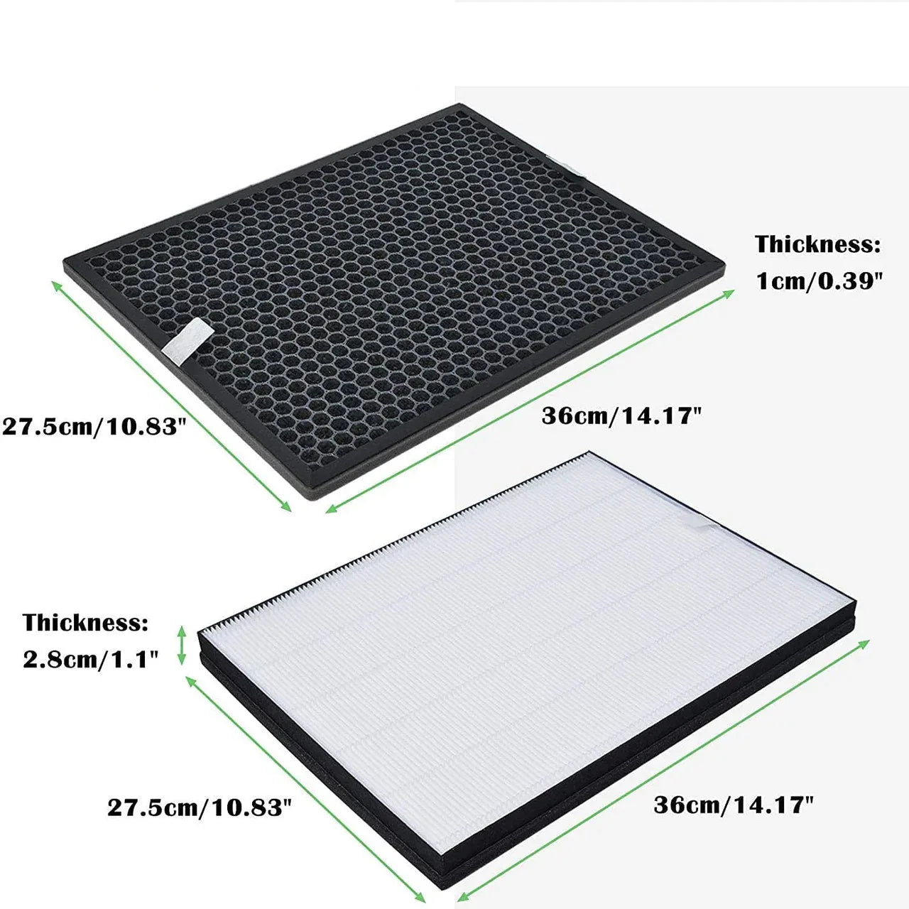 Filter kit for Philips FY1413/FY1410, 1000 Series Carbon & HEPA Air Purifiers - Mekamart Australia