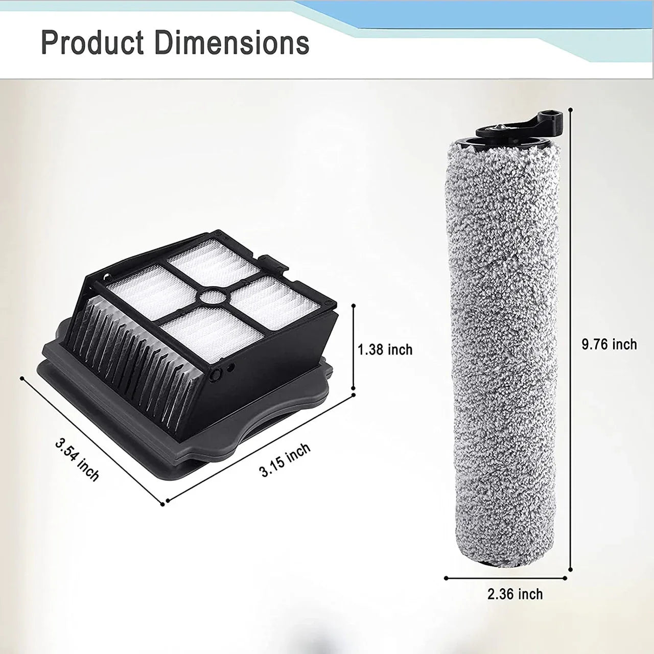 Filters & Roller Brush Pack For Tineco Floor One S3 - Mekamart Australia