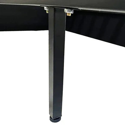 Camelia Queen Size Bed Frame Pink Velvet Upholstery High Headboard Quality Slats Metal Structure - Mekamart Australia