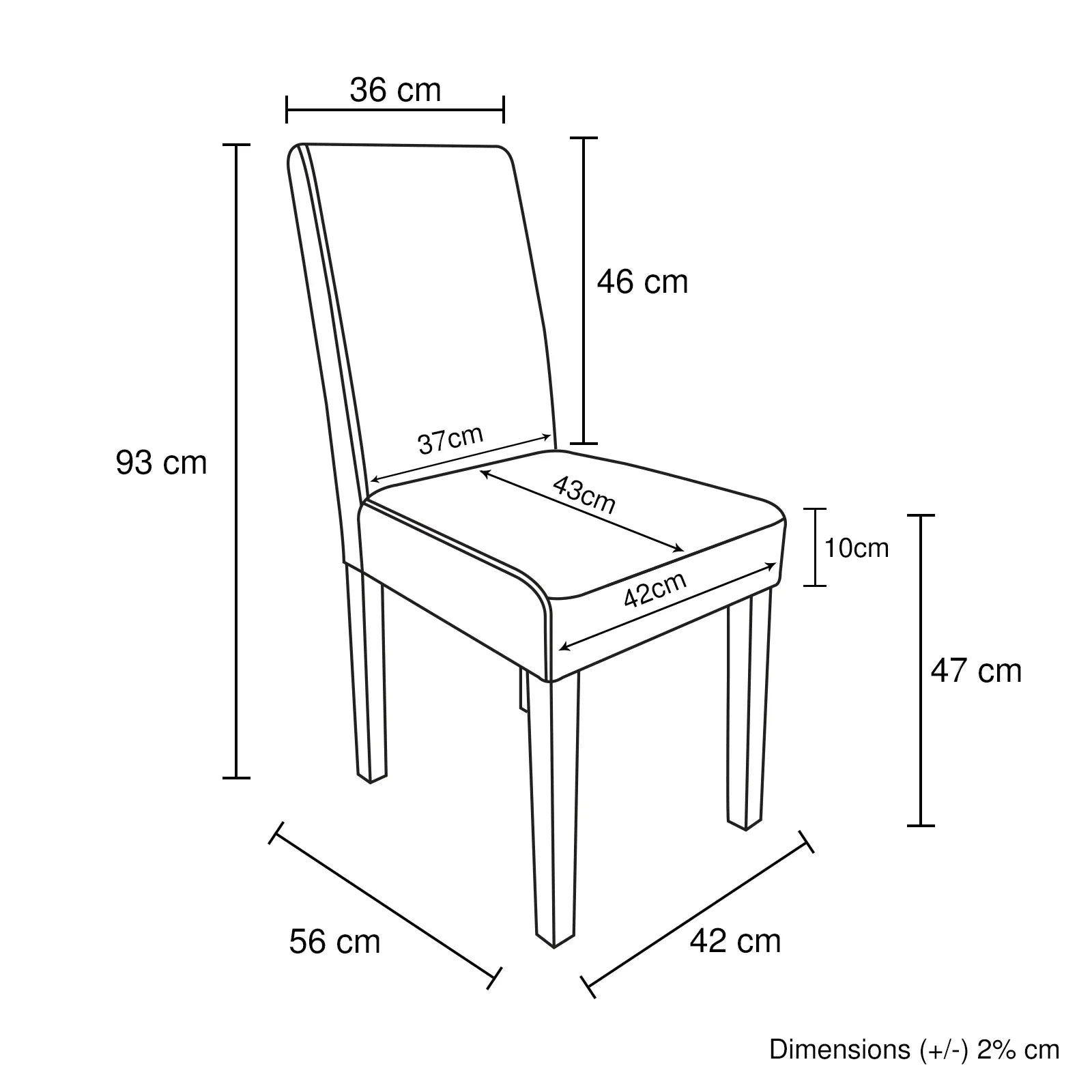 2x Wooden Frame Black Leatherette Dining Chairs with Solid Pine Legs - Mekamart Australia