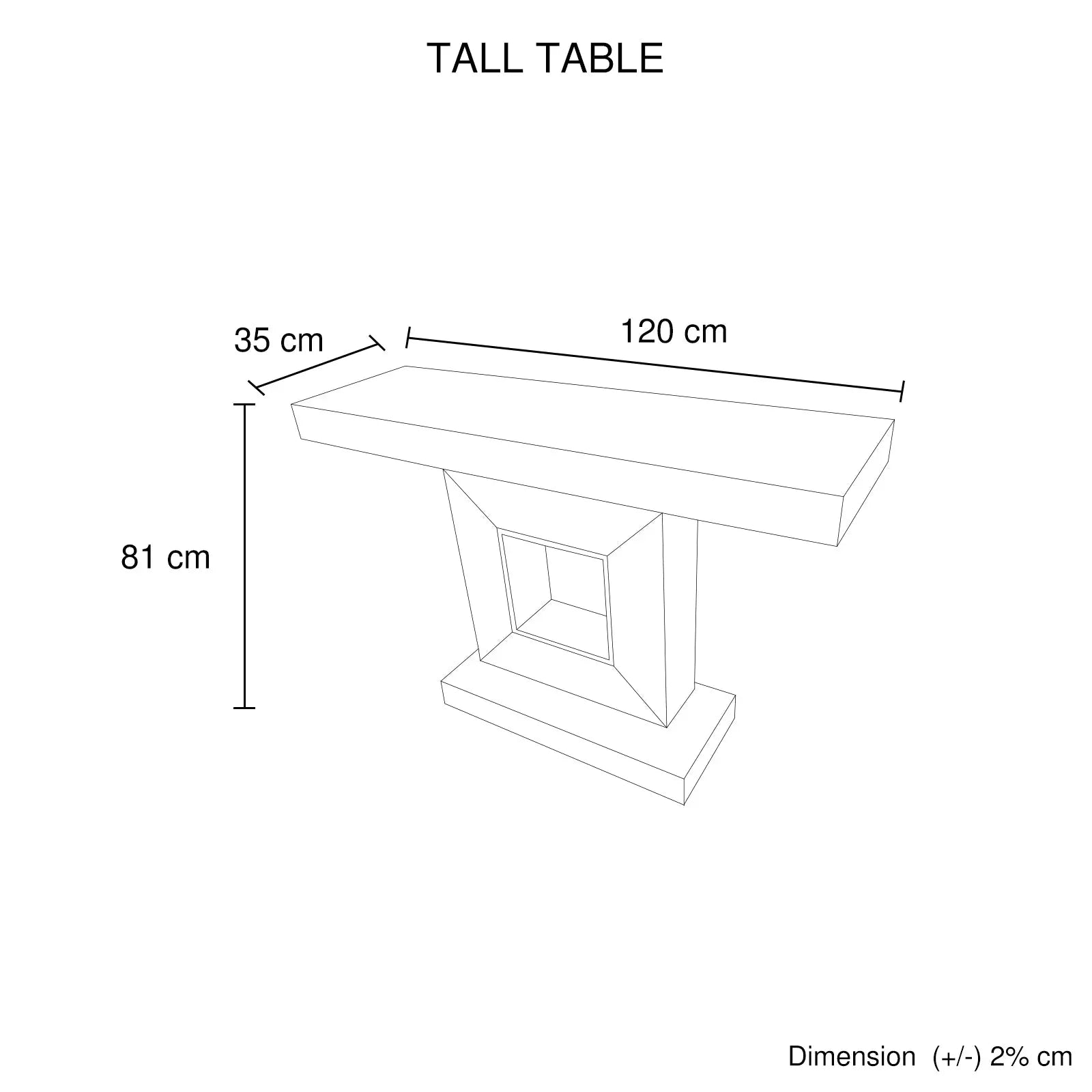 Hall Table Rectangular Shape MDF & Mirror Attractive Base - Mekamart Australia