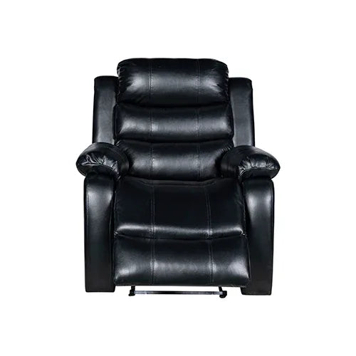 Chelsea 1R Seater Finest Leatherette Recliner Feature Console LED Light Ultra Cushioned - Mekamart Australia