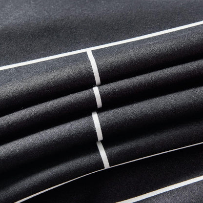 Print Microfibre Quilt Cover Set (3Pcs) - Ultra Soft, Comfy, Luxurious Duvet Cover with Zipper Closure - Elegant Design Quilt Cover Set for Bedding - Glen - King Size - Mekamart Australia