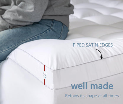 Luxurious Extra Thick 1000GSM Mattress Topper-King size