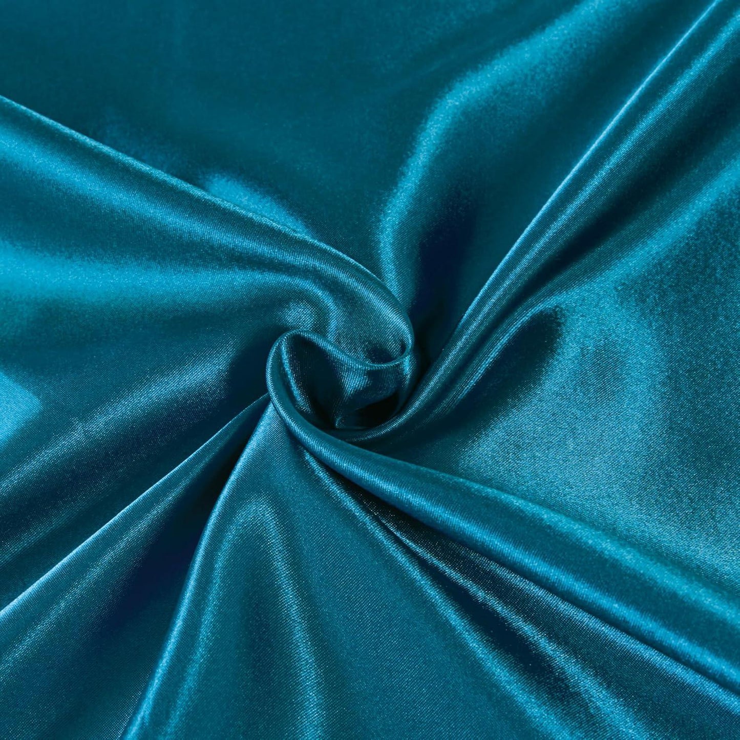 Satin Pillowcases - Silky Soft Polyester Satin with Zipper Closure - Teal, 48cm x 73cm (Twin Pack) - Mekamart Australia
