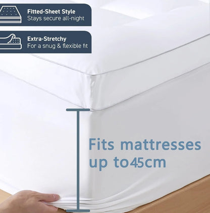 Luxurious Extra Thick 1000GSM Mattress Topper-Super King size - Mekamart Australia