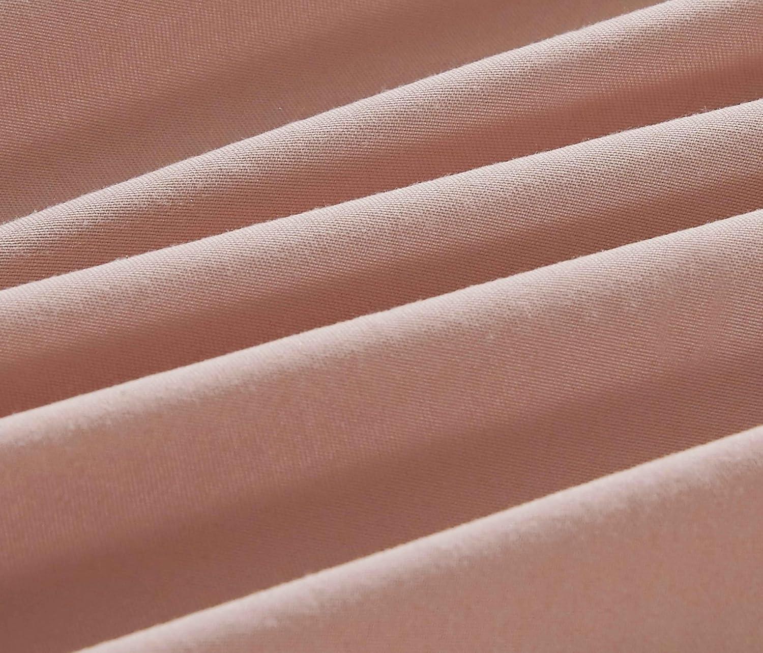 Twin Pack Vintage Washed Microfibre Standard Pillowcase (Pink, Standard) - Mekamart Australia