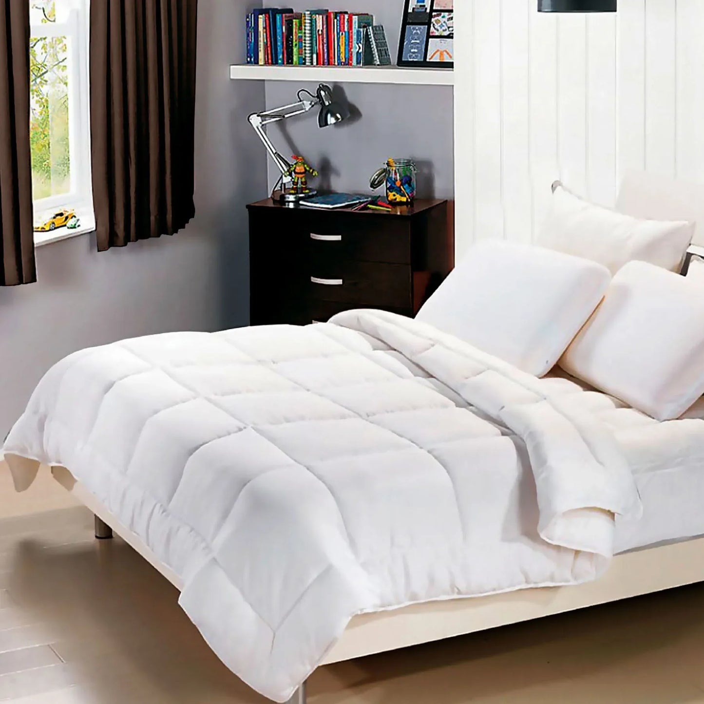 300GSM Cotton Summer Quilt Queen - Mekamart Australia