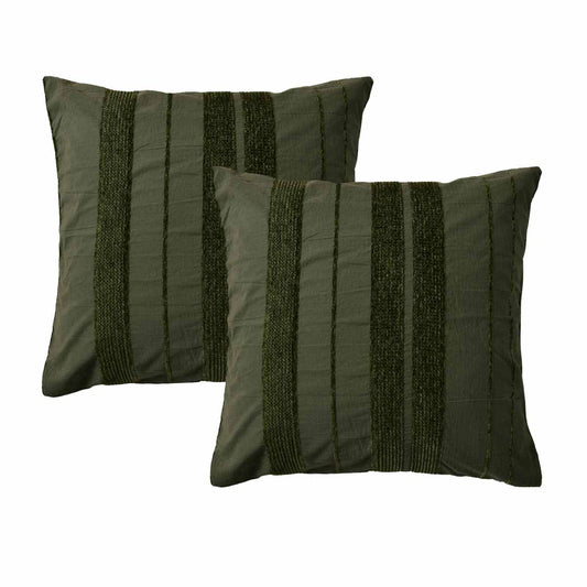 Bianca Pair of Avery Forest European Pillowcases 65 x 65cm