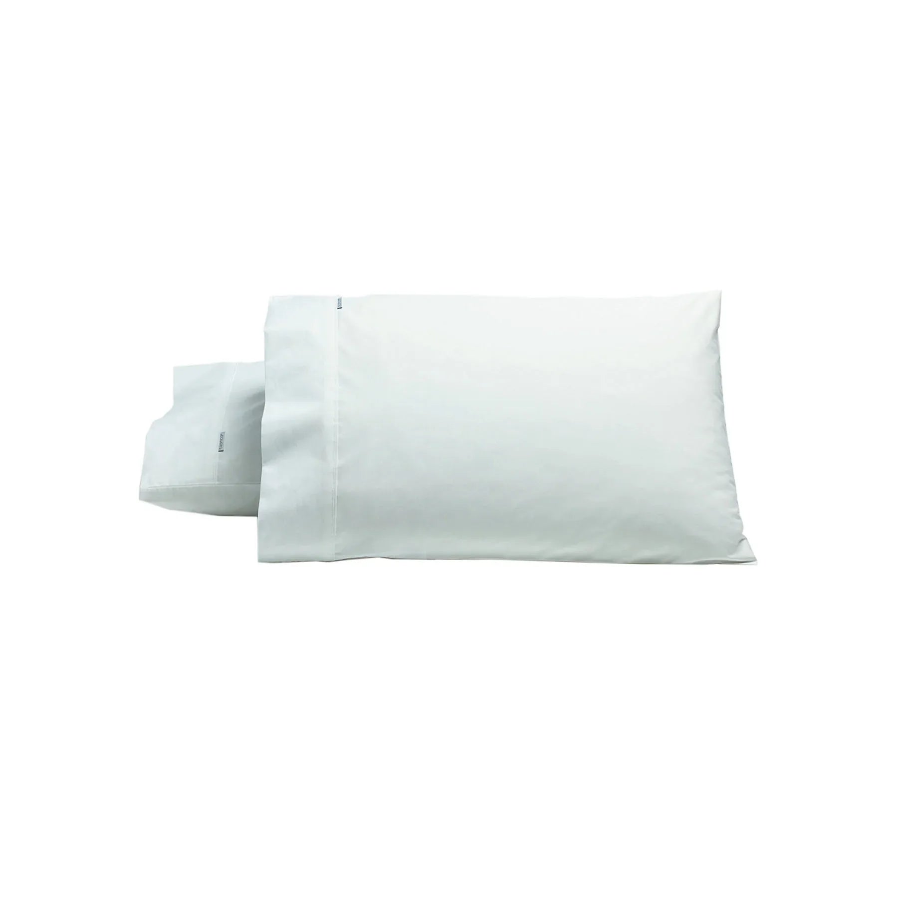 Bianca Pair of Heston Cotton Percale Standard Pillowcases White - Mekamart Australia