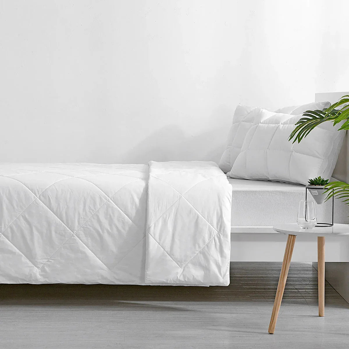 Bianca 250GSM Natural Sleep Bamboo Summer Quilt Queen - Mekamart Australia