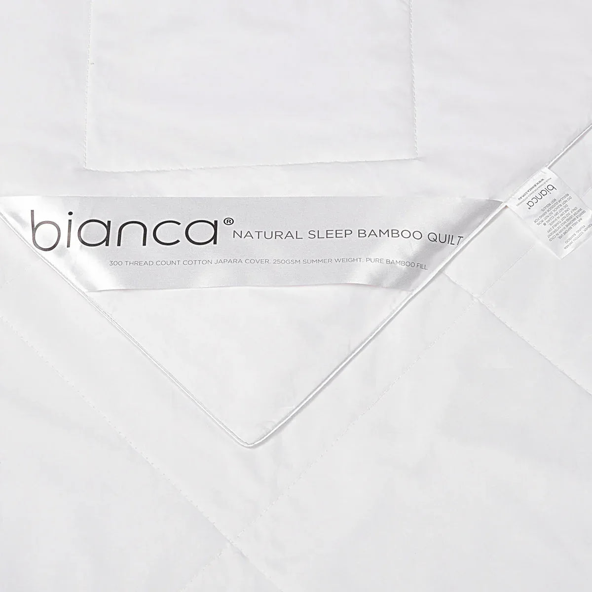 Bianca 250GSM Natural Sleep Bamboo Summer Quilt Single - Mekamart Australia