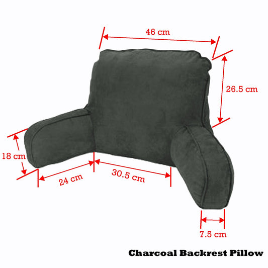 Easyrest Standard Backrest Pillow Charcoal