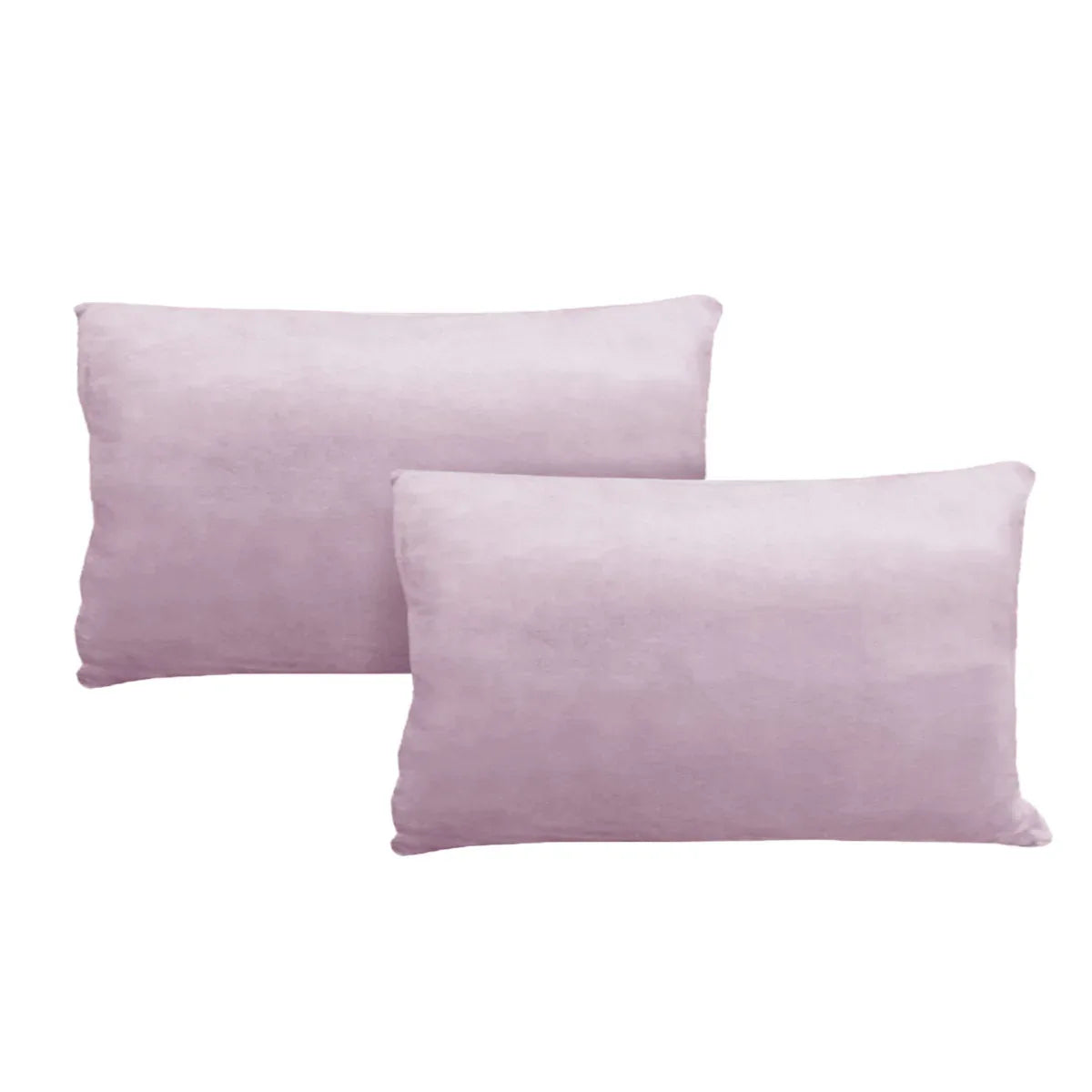 Alastairs Augusta Blush Pair of Flannel Fleece Standard Pillowcases - Mekamart Australia