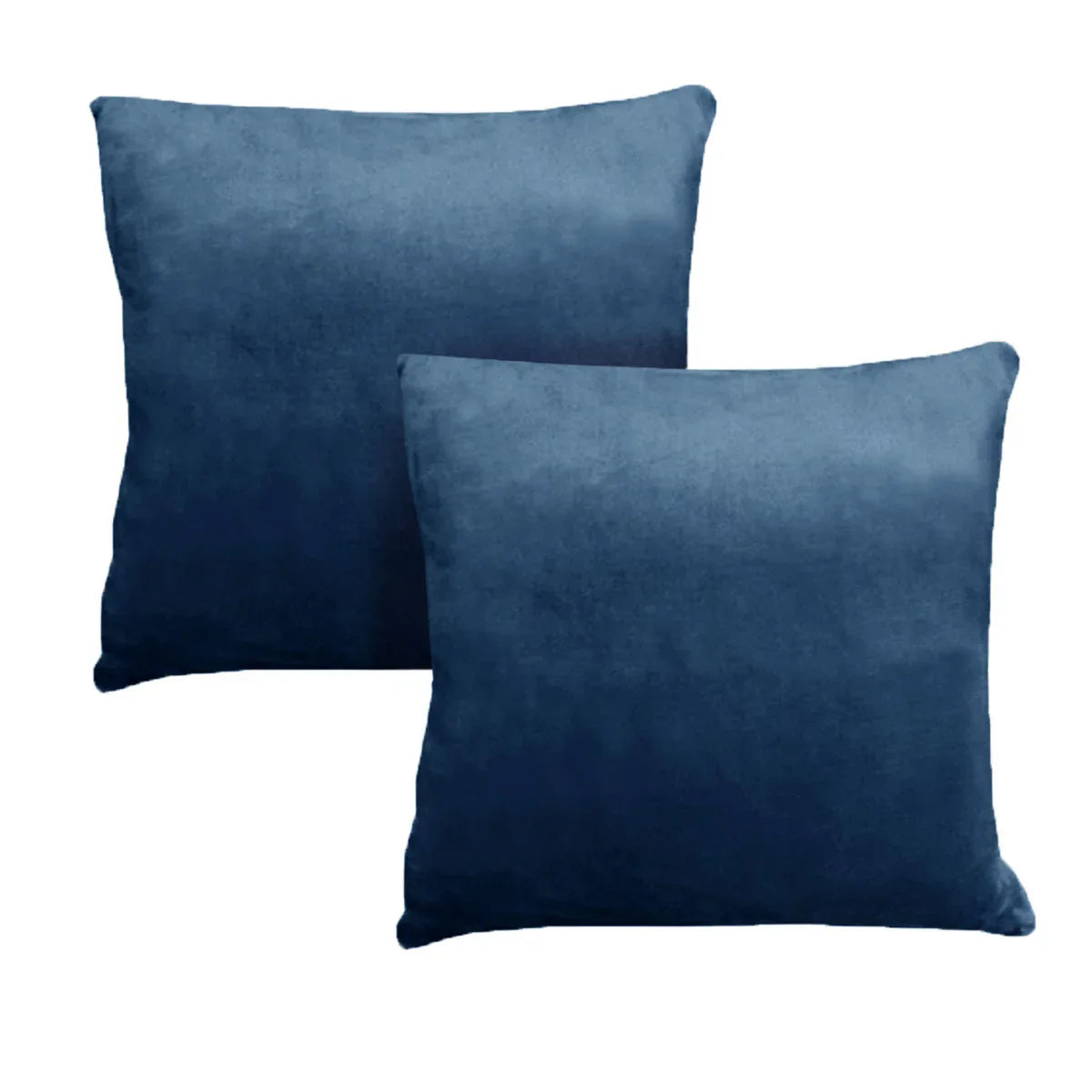 Alastairs Augusta Navy Pair of Flannel Fleece European Pillowcases - Mekamart Australia