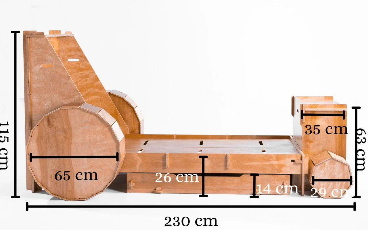 Lumina bed frame suite - Mekamart Australia