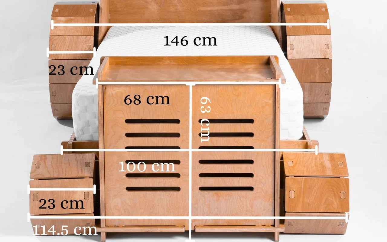 Lumina bed frame suite - Mekamart Australia