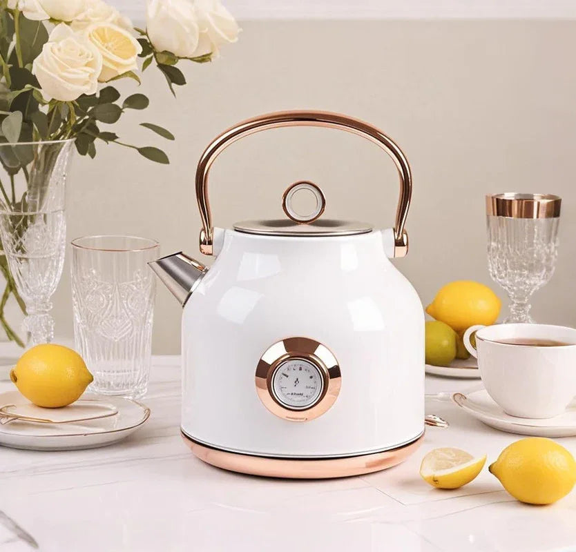 1.7L Electric Water Kettle White - Mekamart Australia